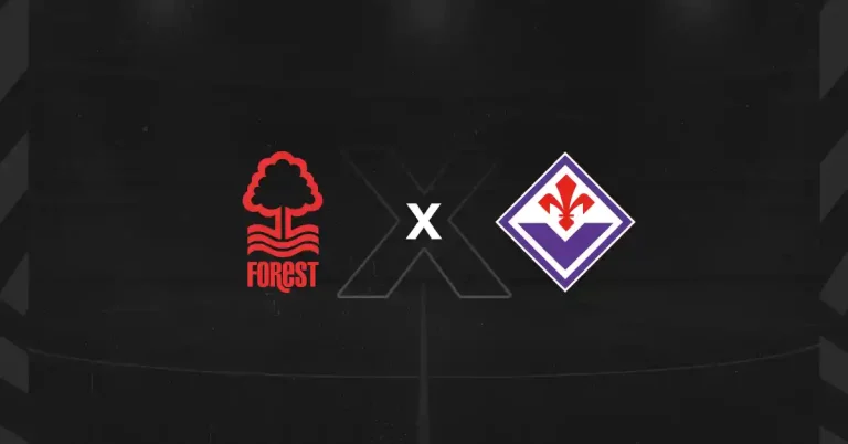 Escudos de Nottingham Forest x Fiorentina