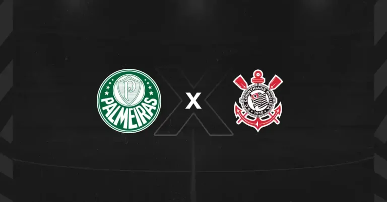 Escudos de Palmeiras x Corinthians