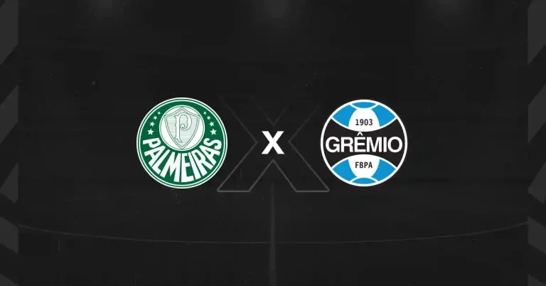 Escudos de Palmeiras x Grêmio