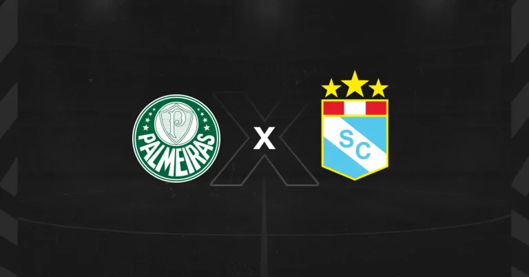 Escudos do Palmeiras x Sporting Cristal