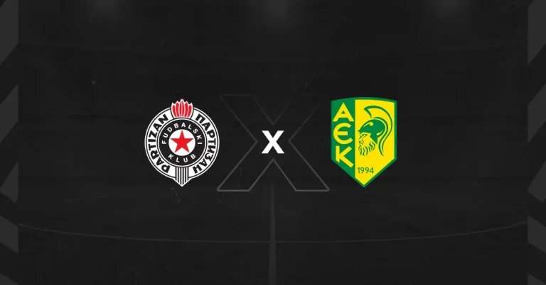 Escudos do Partizan x AEK