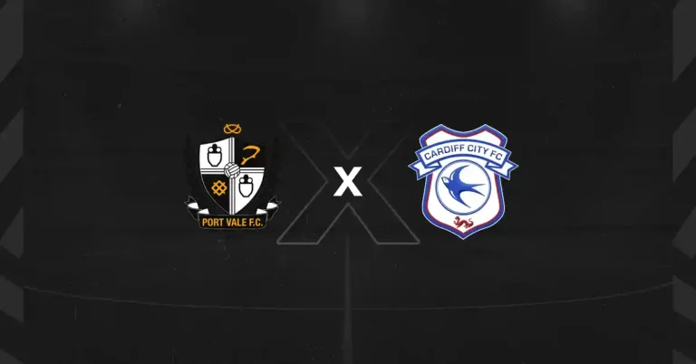 Escudos de Port Vale x Cardiff City