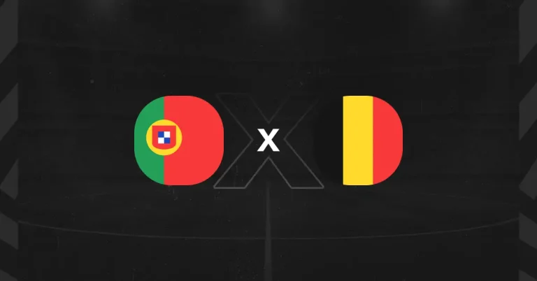 Escudos de Portugal x Bélgica, que duelam pela Eurocopa Feminina