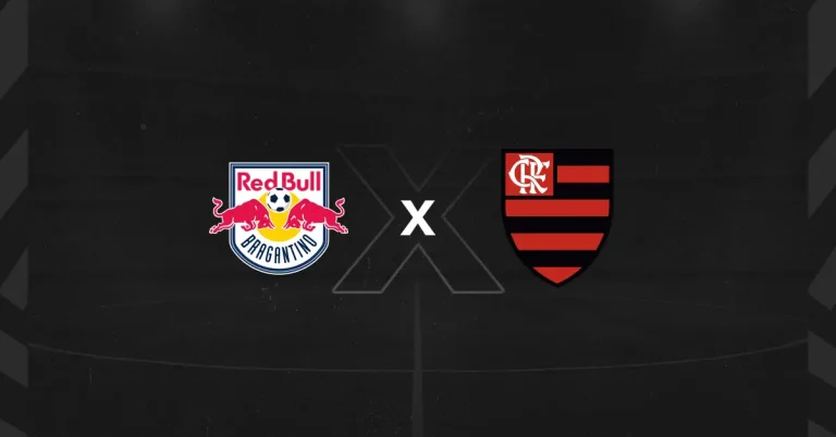 Escudos do RB Bragantino x Flamengo