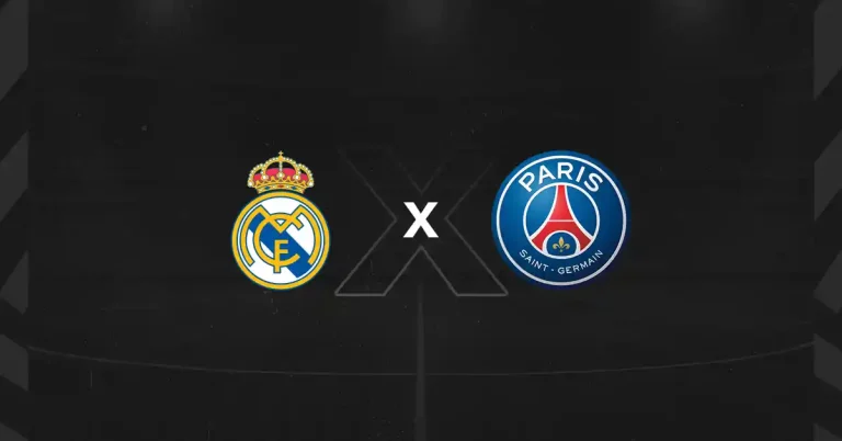 Escudos de Real Madrid x PSG