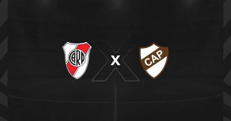 Escudos de River Plate x Platense, que duelam pelo Campeonato Argentino