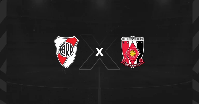 Escudos dos times do River Plate x Urawa Reds