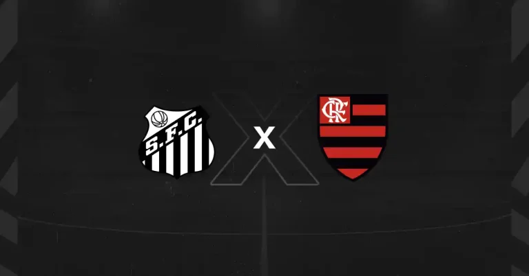 Escudos de Santos x Flamengo