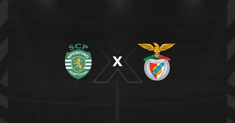 Escudos do Sporting x Benfica