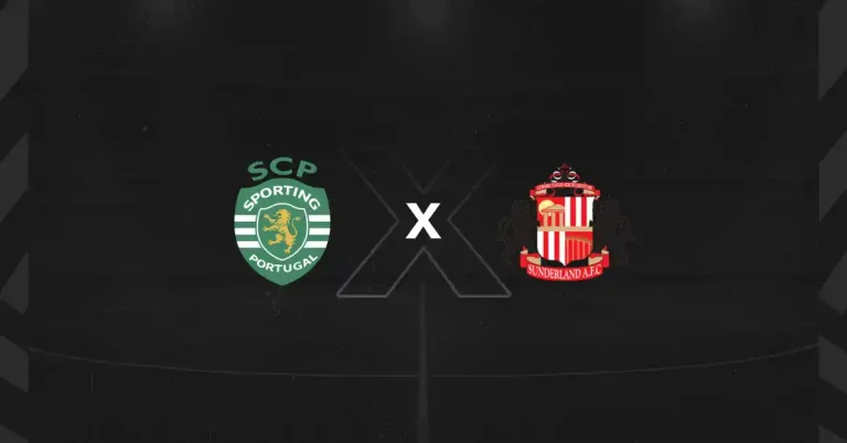 Escudos de Sporting x Sunderland