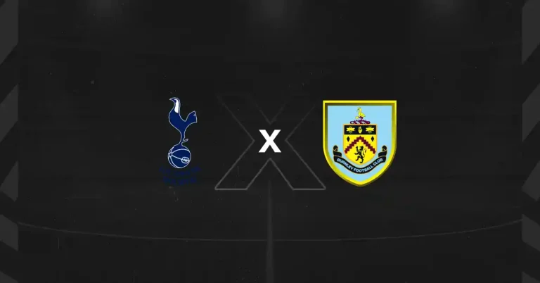 Escudos de Tottenham x Burnley