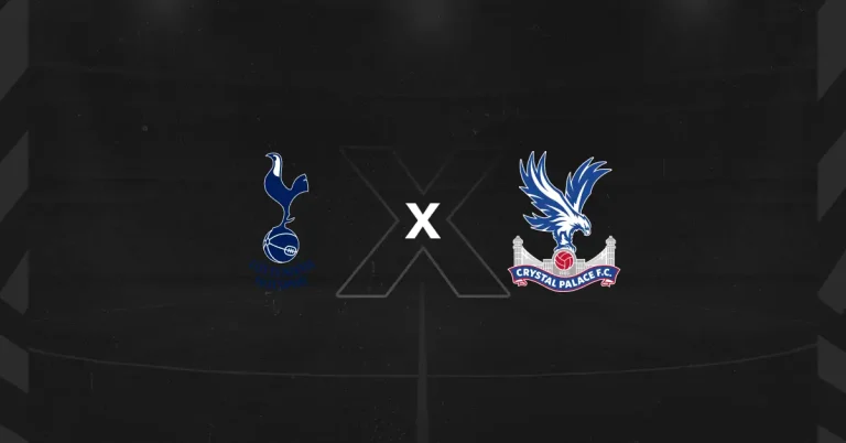 Escudo de Tottenham x Crystal Palace
