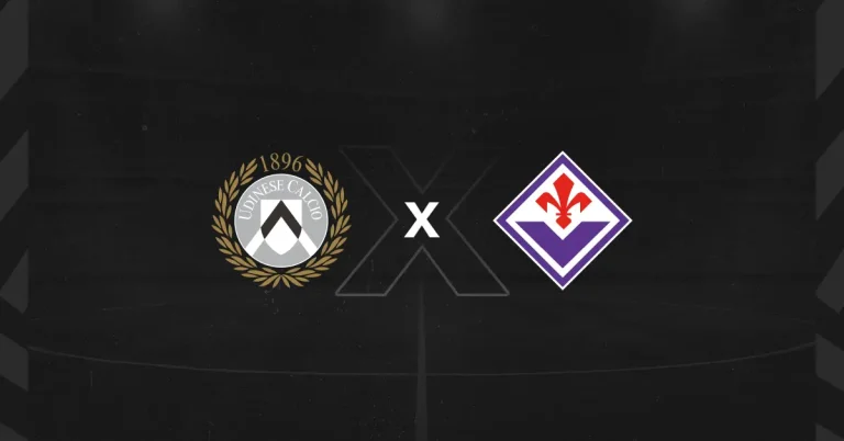 Escudos de Udinense x Fiorentina