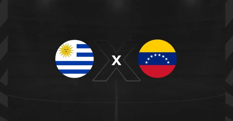 Bandeiras de Uruguai x Venezuela