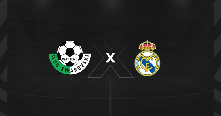 Escudos do WSG Tirol x Real Madrid
