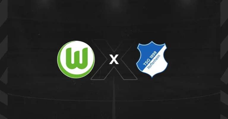 Escudos de Wolfsburg x Hoffenheim