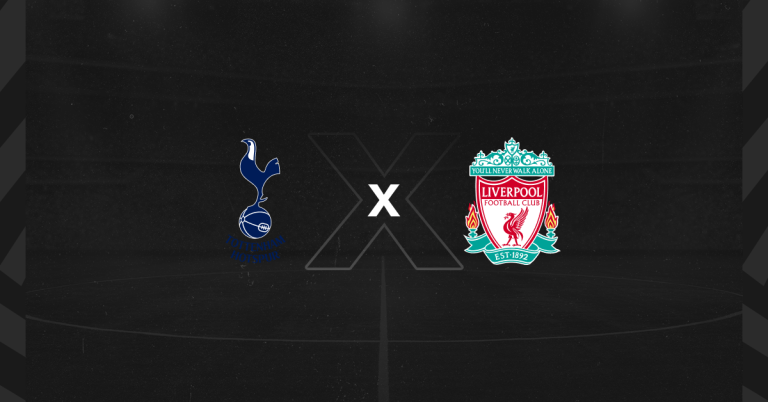 Escudos de Tottenham x Liverpool