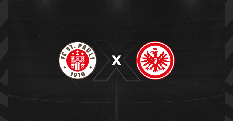 Escudos de St. Pauli x Eintracht Frankfurt
