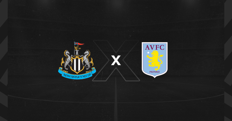 Escudos de Newcastle x Aston Villa