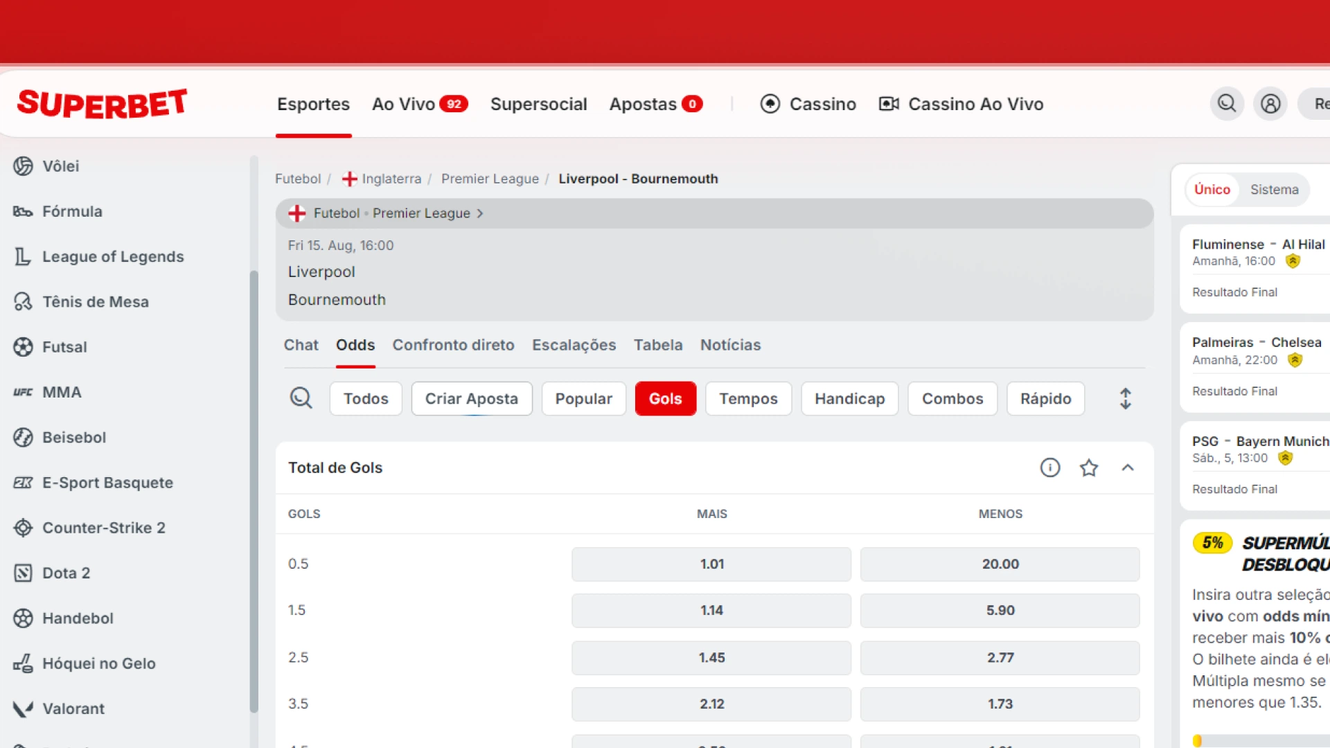 image mercado over under superbet