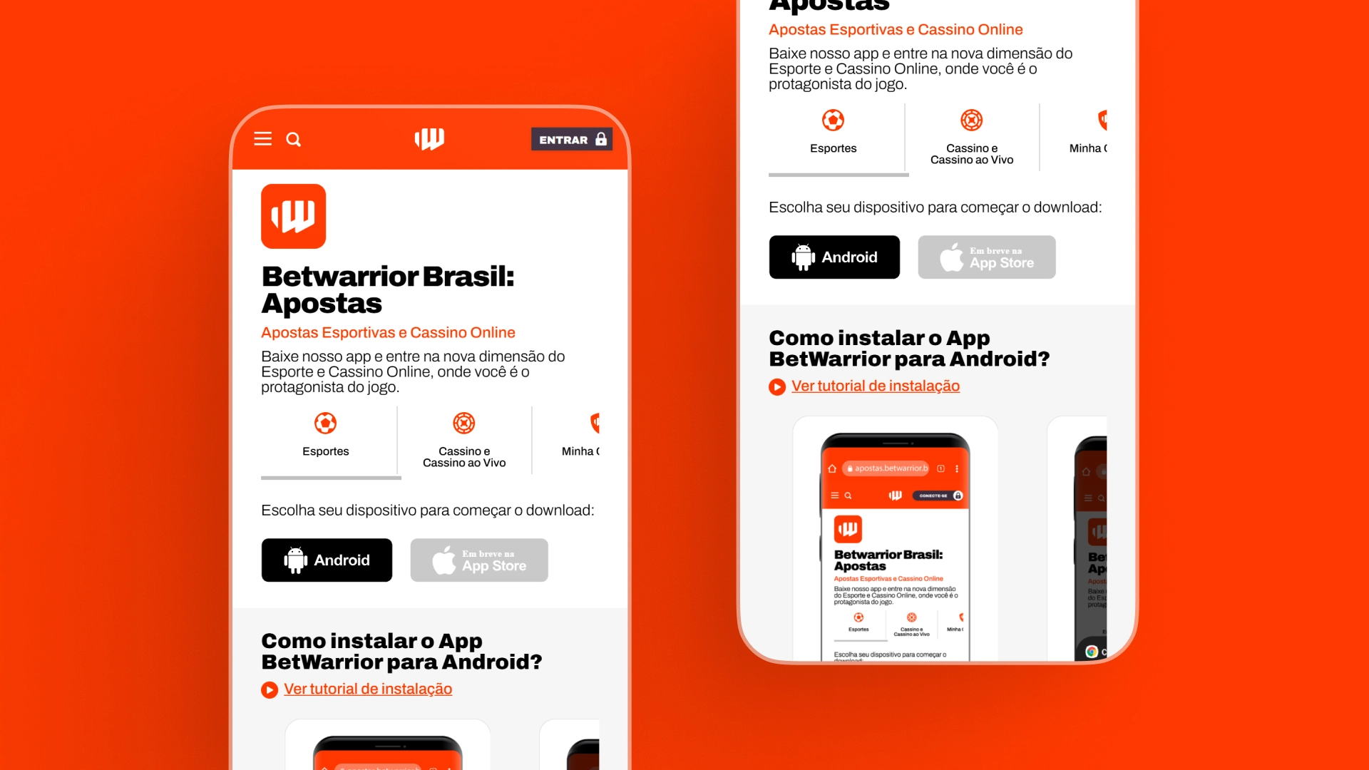 imagem Como Baixar o APK BetWarrior