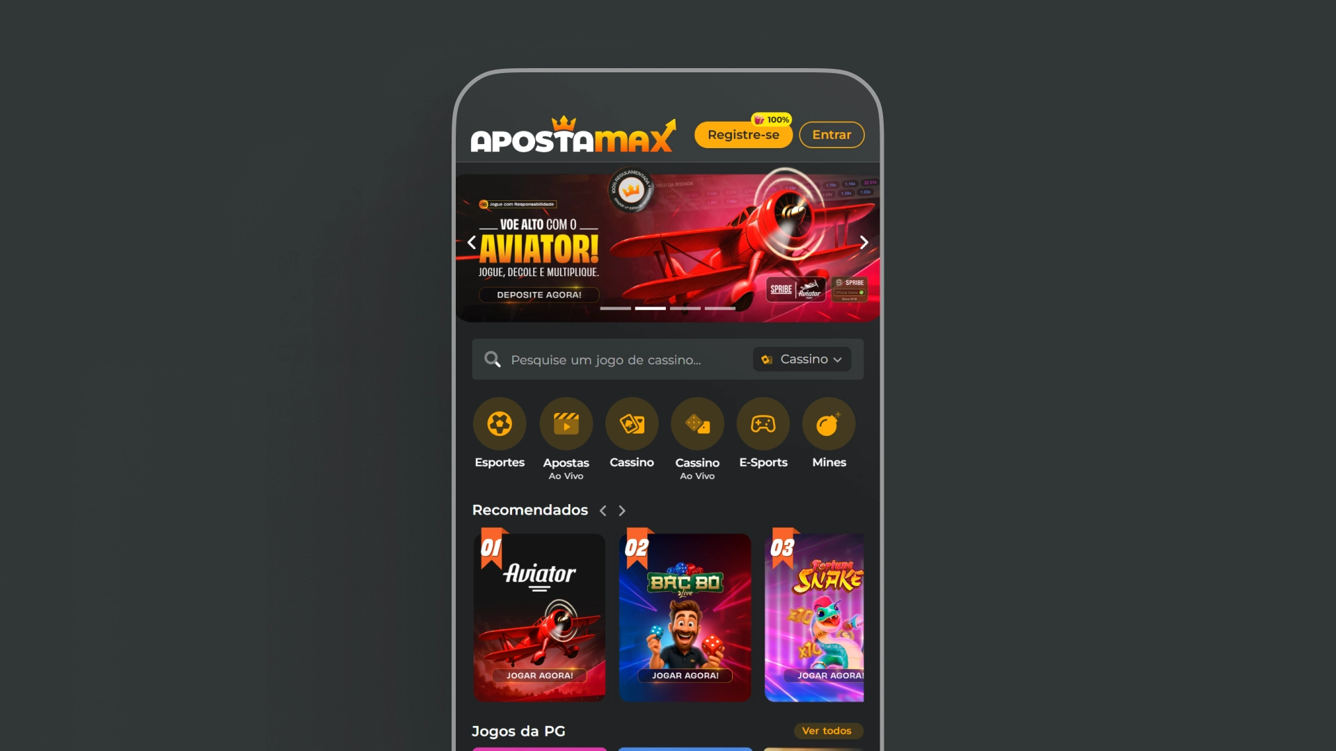 imagem app ApostaMax