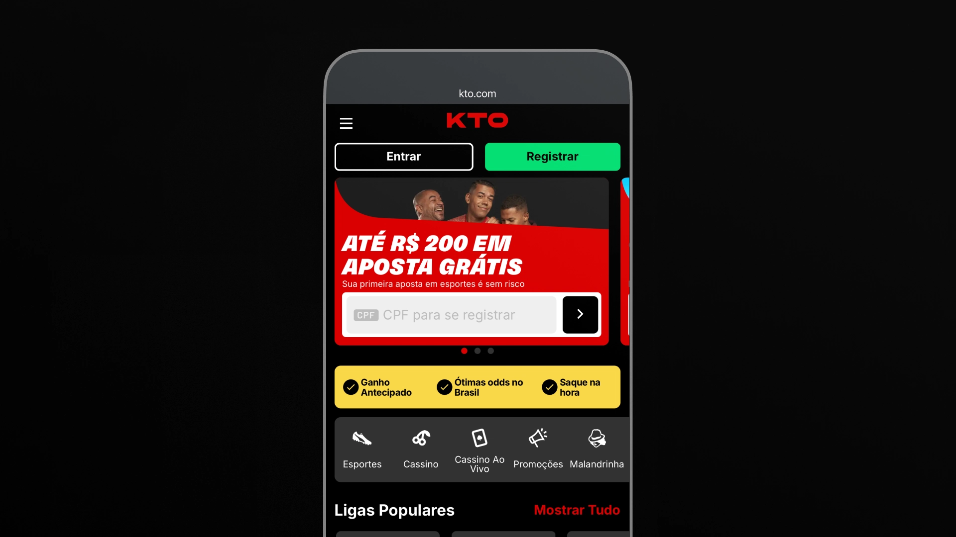 imagem app kto