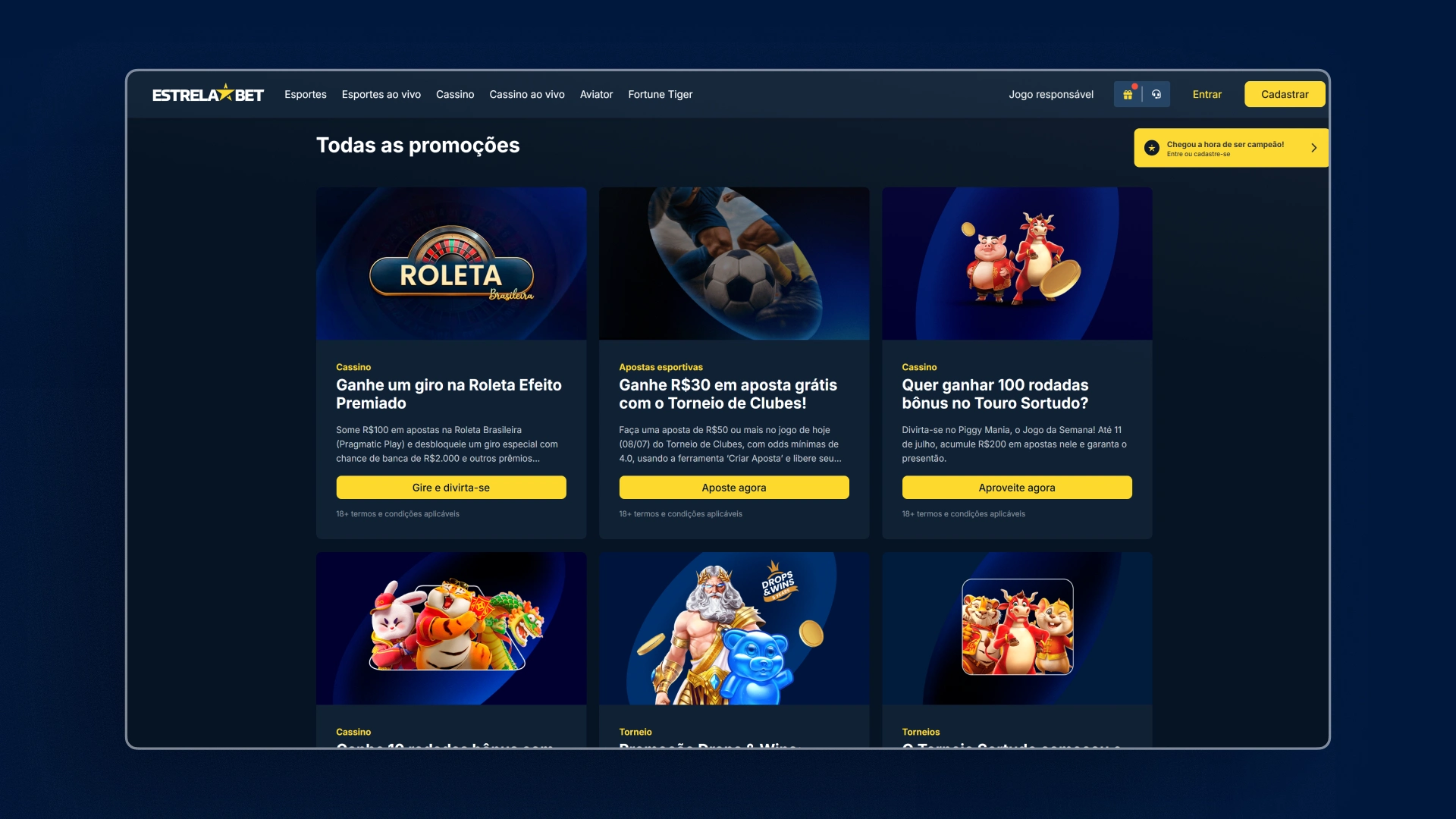 imagem bonus cassino estrelabet