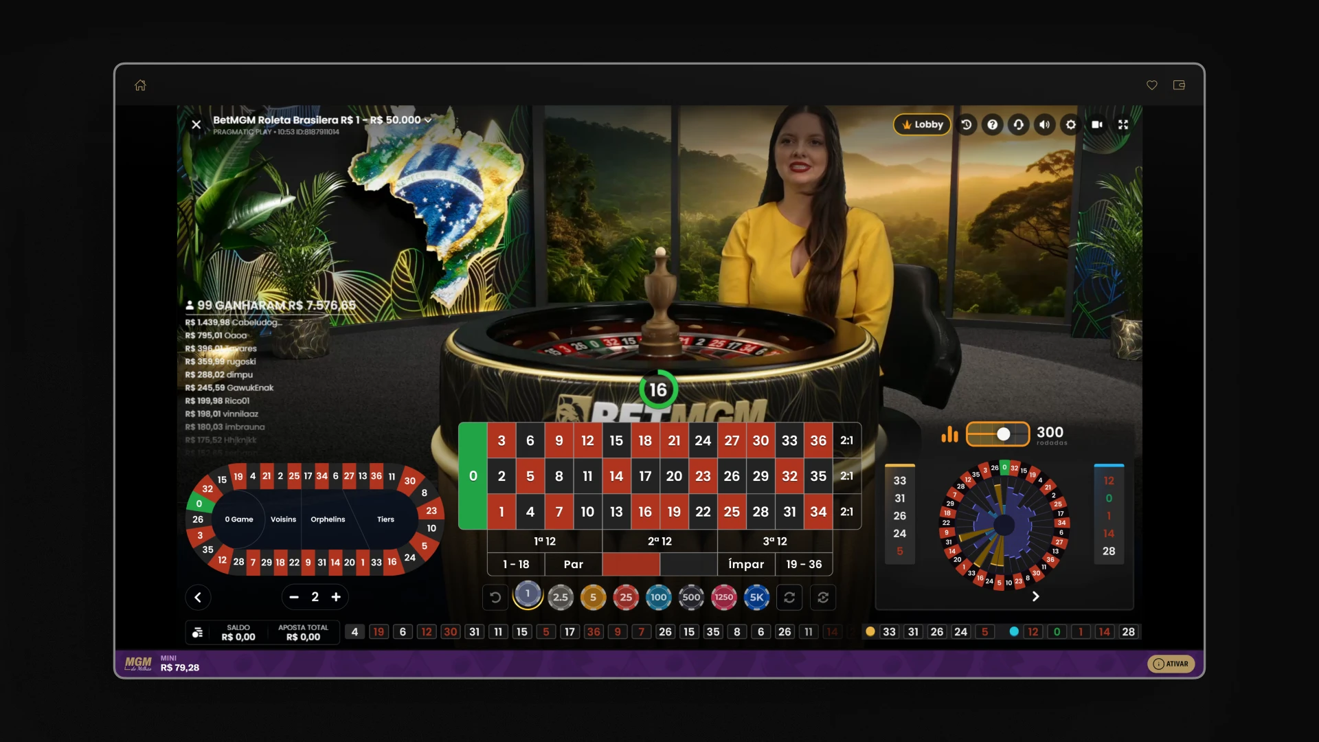 imagem casino ao vivo betmgm