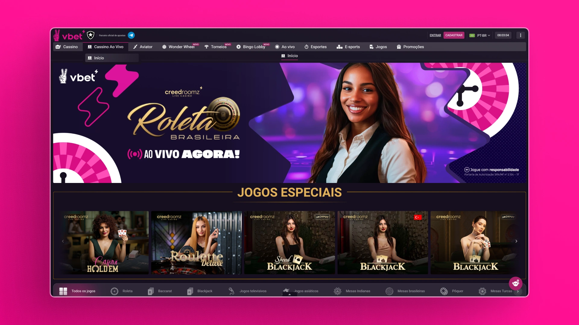 imagem casino ao vivo vbet